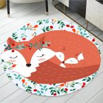 Tapis Rond Renard