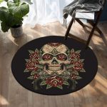 Tapis Rond Crane de Mort