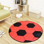 Tapis Rond Ballon De Foot