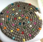 Tapis Rond Feutre