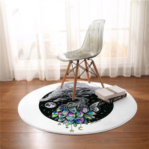 Tapis Rond Arbre De Vie