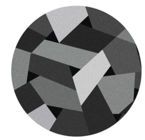 Tapis Rond Gris 160 cm