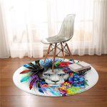 Tapis Rond Style Bohême