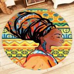 Tapis Rond Africain | Mon Tapis Rond