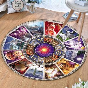 Tapis Rond Astrologie | Mon Tapis Rond