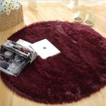 Tapis Rond Bordeaux | Mon Tapis Rond