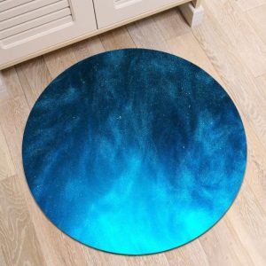 Tapis Rond Ciel Bleu | Mon Tapis Rond