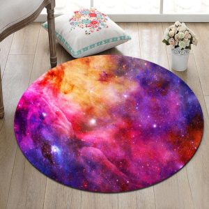Tapis Rond Ciel Étoilé | Mon Tapis Rond