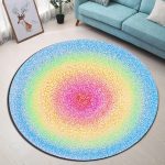 Tapis Rond Couleur Pastel | Mon Tapis Rond