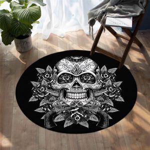 Tapis Rond Crane de Mort | Mon Tapis Rond