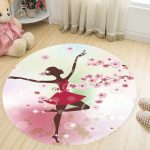 Tapis Rond Danseuse | Mon Tapis Rond
