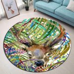 Tapis Rond Décoration Chambre | Mon Tapis Rond