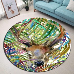 Tapis Rond Décoration Chambre | Mon Tapis Rond