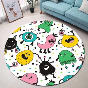 Tapis Rond Dessin Animé | Mon Tapis Rond