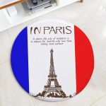 Tapis Rond Drapeau Français | Mon Tapis Rond