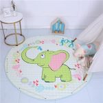 Tapis Rond Éléphant | Mon Tapis Rond