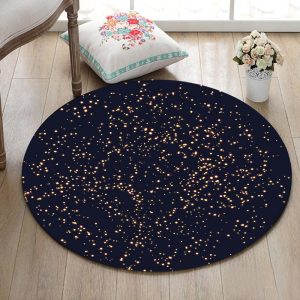 Tapis Rond Étoilé | Mon Tapis Rond
