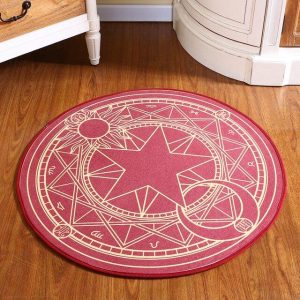 Tapis Rond Fushia | Mon Tapis Rond