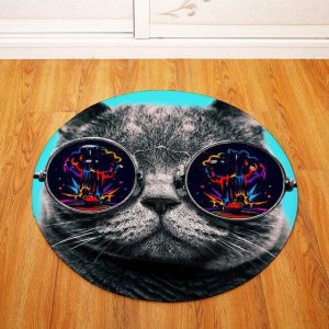 Tapis Rond Lunette | Mon Tapis Rond