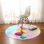 Tapis Rond Macaron | Mon Tapis Rond
