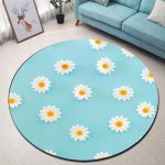 Tapis Rond Marguerite | Mon Tapis Rond