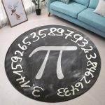 Tapis Rond Mathématiques | Mon Tapis Rond