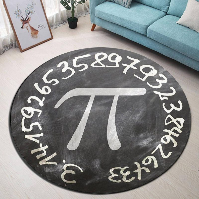 Tapis Rond Mathématiques | Mon Tapis Rond