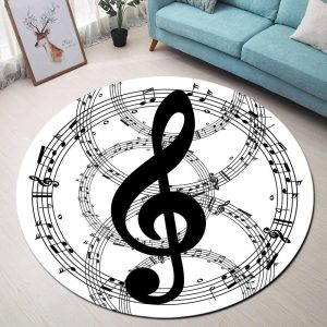 Tapis Rond Musique | Mon Tapis Rond