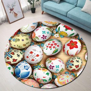 Tapis Rond Oeuf | Mon Tapis Rond