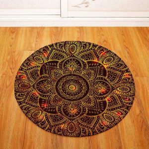 Tapis Rond Paisible | Mon Tapis Rond