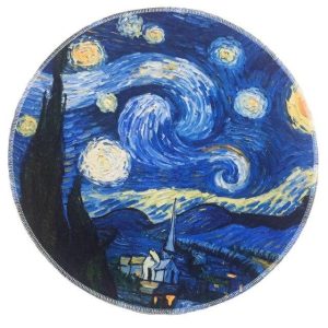 Tapis Rond Peinture | Mon Tapis Rond