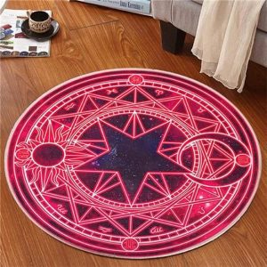 Tapis Rond Pentagramme | Mon Tapis Rond