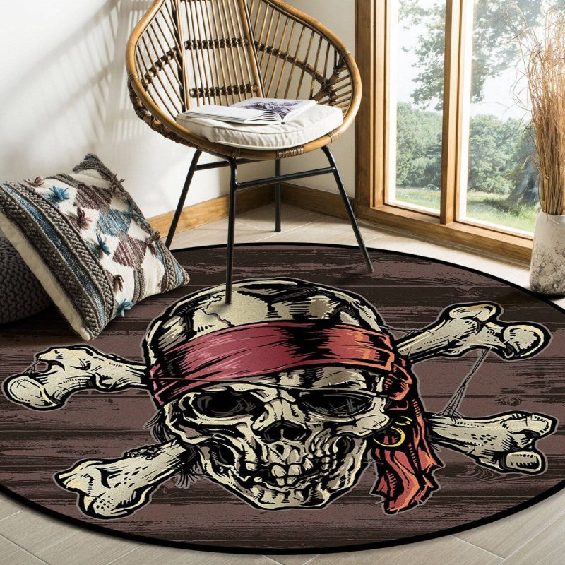 Tapis Rond Pirate | Mon Tapis Rond