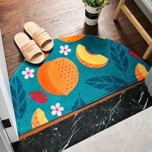 Tapis Rond Porte D'Entrée Fruit | Mon Tapis Rond