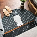Tapis Rond Porte D'Entrée Mouton | Mon Tapis Rond