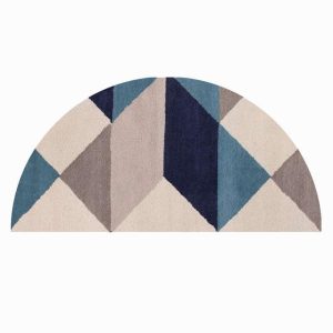 Tapis Rond Porte D'Entrée Style Nordique | Mon Tapis Rond