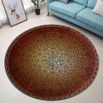 Tapis Rond Rétro | Mon Tapis Rond