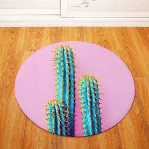 Tapis Rond Rose Pas Cher | Mon Tapis Rond