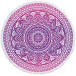 Tapis Rond Rose Pastel | Mon Tapis Rond