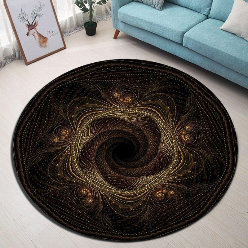Tapis Rond Salon Intérieur | Mon Tapis Rond