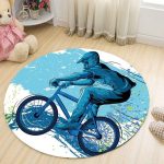 Tapis Rond Sport Garçon | Mon Tapis Rond