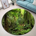 Tapis Rond Thème Jungle | Mon Tapis Rond