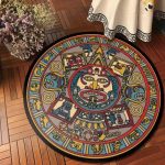 Tapis Rond Totem | Mon Tapis Rond