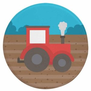 Tapis Rond Tracteur | Mon Tapis Rond