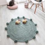 Tapis Rond Tricot | Mon Tapis Rond