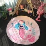 Tapis Rond Vieux Rose | Mon Tapis Rond